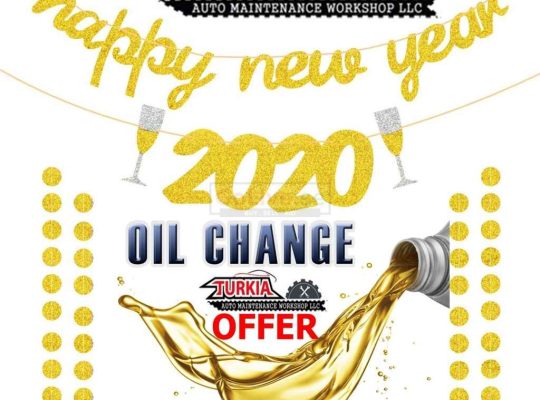 Land Rover Range Rover & German Cars Special Oil Change Offer just 300 AED at Turkia Auto Workshop