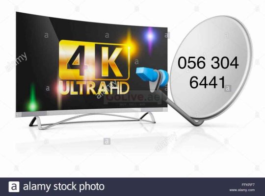 Arabsat Satellite Dish tv Repair & Services In Dubai 0563046441