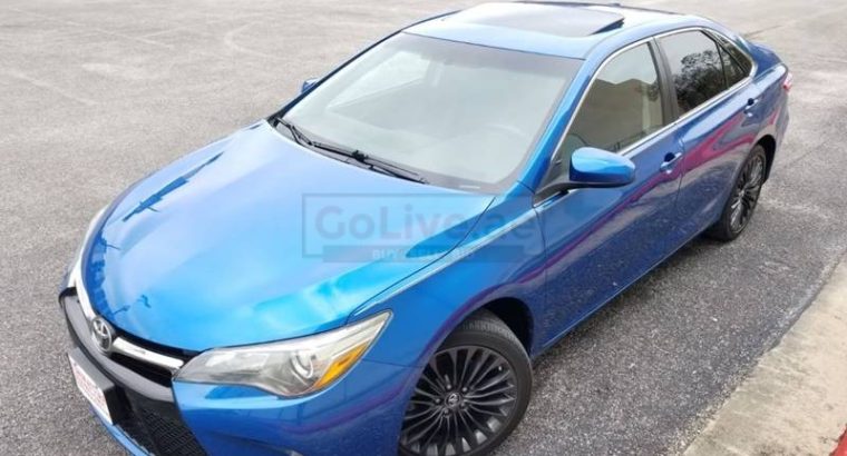 Fairly used Toyota Camry SE 2016 available