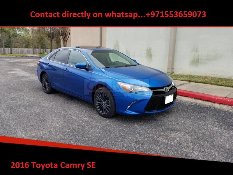 Fairly used Toyota Camry SE 2016 available