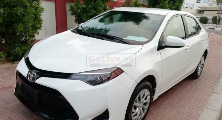 TOYOTA COROLLA 2019,LE FRESH IMPORT,2450 MILES ONLY,NEW CONDITION