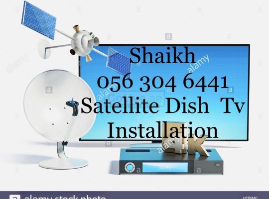 Mirdif Satellite Dish tv Services 0563046441 Installation in Dubai