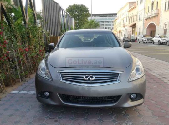 INFINITI G37 2012,FULL OPTION,SUNROOF,LEATHER SEATS,FRESH IMPORT