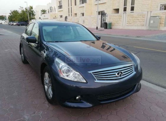 INFINITI G25 2012,FULL OPTION,SUNROOF,LEATHER SEATS,FRESH IMPORT