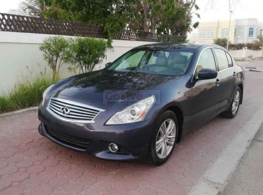 INFINITI G25 2012,FULL OPTION,SUNROOF,LEATHER SEATS,FRESH IMPORT