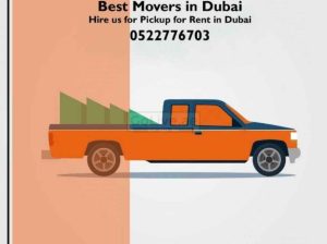 pickup for rent in jumeirah 052 2776703 mr imran