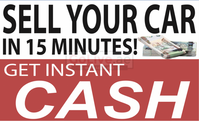 Sell Your Used car in 15 Minutes – Get instant CASH Payment – DubaiUsedCarDealer.com