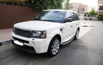 RANGE ROVER SPORTS SUPERCHARGE GCC SPECS 2008 FULL OPTION WITH BODY KIT IN PERFECT CONDITION