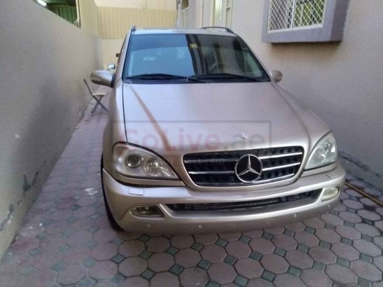 MERCEDES ML350 FULL OPTION 2004 GCC SPECS FOR SALE