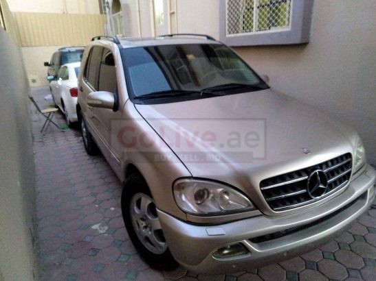 MERCEDES ML350 FULL OPTION 2004 GCC SPECS FOR SALE