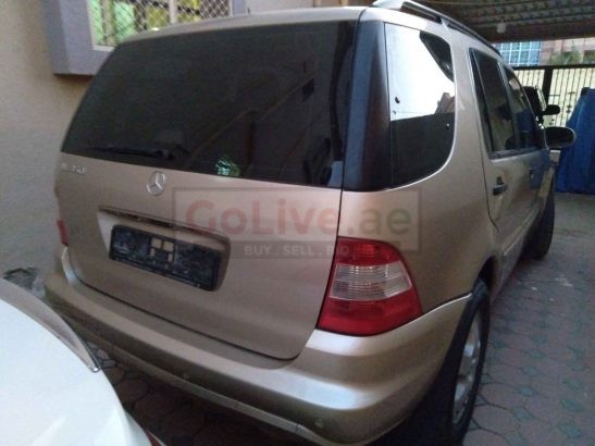 MERCEDES ML350 FULL OPTION 2004 GCC SPECS FOR SALE
