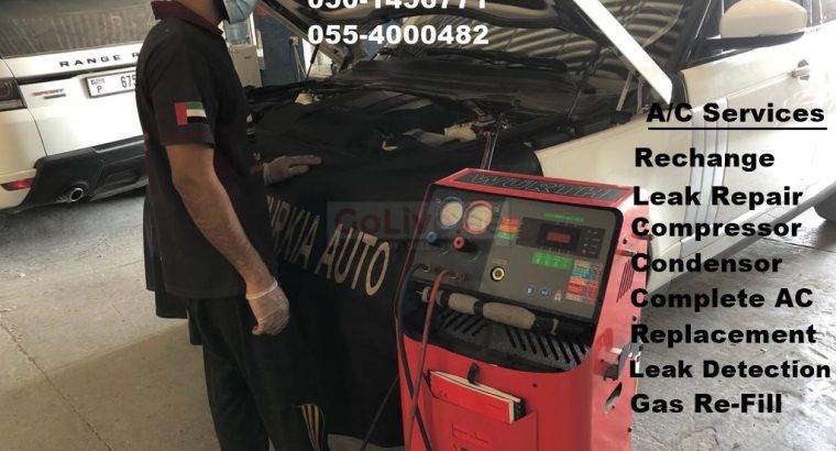Car AC Service Offer for American & European Cars in Sharjah UAE