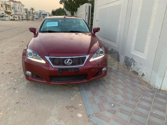 LEXUS IS 250C 2012 IN PERFECT CONDITION DONE 96,710 MILES IMPORTED CONVERTIBLE CAR