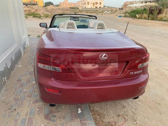 LEXUS IS 250C 2012 IN PERFECT CONDITION DONE 96,710 MILES IMPORTED CONVERTIBLE CAR