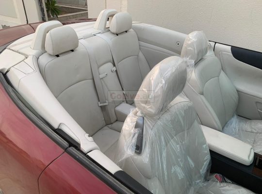 LEXUS IS 250C 2012 IN PERFECT CONDITION DONE 96,710 MILES IMPORTED CONVERTIBLE CAR