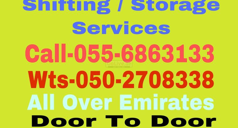 RELOCATION AND PICKING SERVICES 055 6863133 UAE