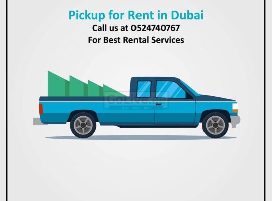 Pickup For Rent in Dubai Marina 052-4262123