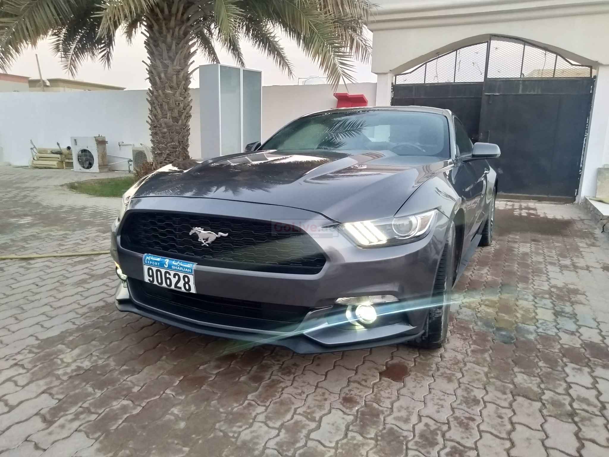FORD MUSTANG 2017 2.3L GREY , USA IMPORTED, CUSTOM PAPER , FULL OPTION FOR SALE