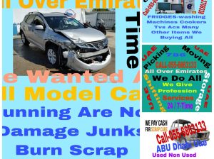 SELL YOUR CARS 055 6863133 WE BUY ALL MODEL USED SCRAP DAMAGE ACCIDENT JUNKS