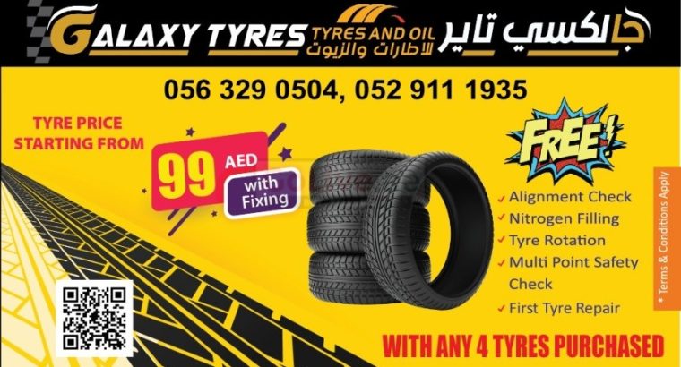 Car Tyre for sale all Sizes with Warranty