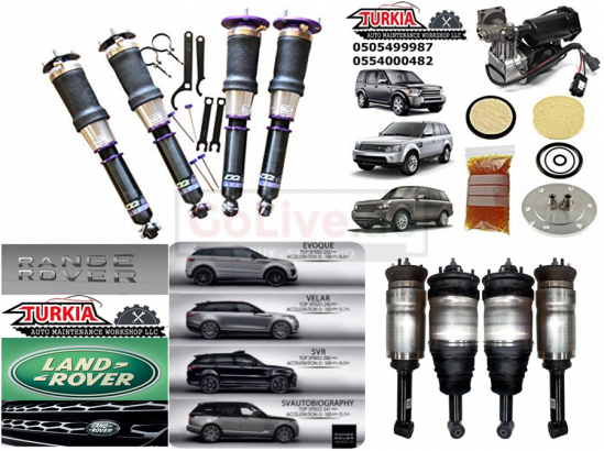 Land Rover Range Rover Air Suspension Hydraulic Jumping Change and fix all type of problems