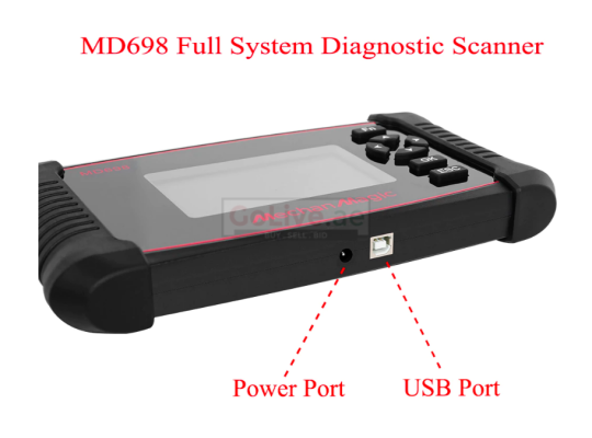 MechanMagic MD698 OBD2 Car Scanner Diagnostic Compute Tool Full System with ABS SRS Engine & more ( FREE LIFETIME ONLINE UPDATE )