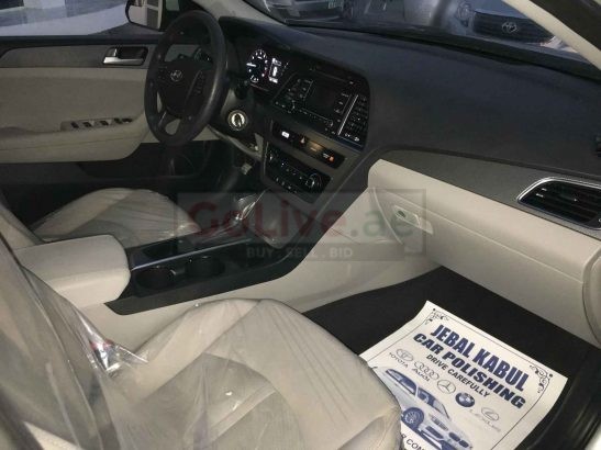HYUNDAI SONATA 2017 , MID OPTION , SILVER , USA IMPORTED , FULLY AUTOMATIC ON CUSTOM DOCUMENT FOR SALE
