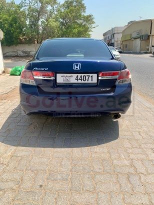 HONDA ACCORD 2012 , GCC SPECS, SUNROOF , ALLOY RIMS , FULL AUTOMATIC FOR SALE ONLY 17500