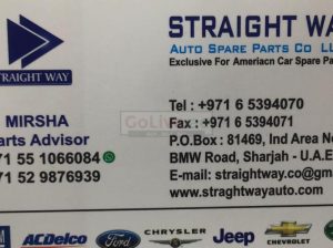 Straight Way Auto Spare Parts TR ( American Cars Parts )