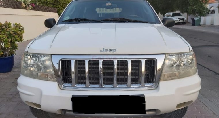 ” FIXED PRICE ” JEEP GRAND CHEROKEE 2004 FULL OPTION GCC SPECS IN GOOD CONDITION