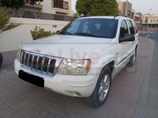 ” FIXED PRICE ” JEEP GRAND CHEROKEE 2004 FULL OPTION GCC SPECS IN GOOD CONDITION