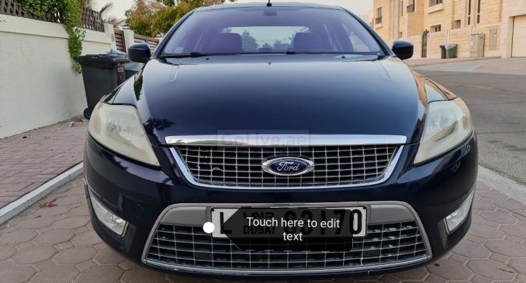 FORD MONDEO 2009 GCC SPECIFICATION PERFECT CONDTION