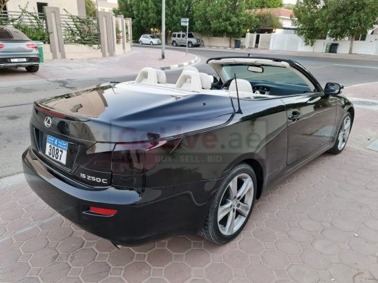 LEXUS IS250C SPORTS CONVERTIBLE 2012 FULL OPTION AMERICAN SPECS FOR SALE