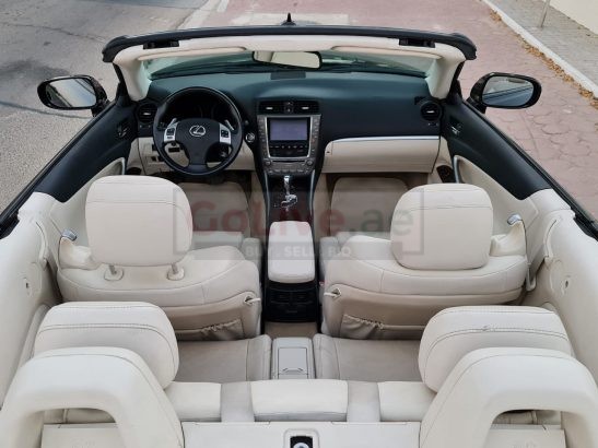 LEXUS IS250C SPORTS CONVERTIBLE 2012 FULL OPTION AMERICAN SPECS FOR SALE