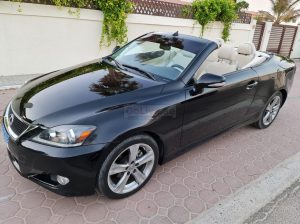LEXUS IS250C SPORTS CONVERTIBLE 2012 FULL OPTION AMERICAN SPECS FOR SALE