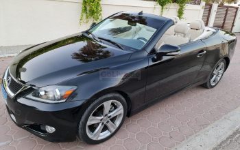 LEXUS IS250C SPORTS CONVERTIBLE 2012 FULL OPTION AMERICAN SPECS FOR SALE