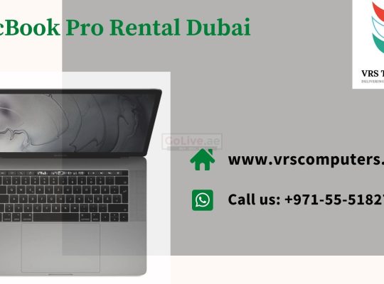 Lease MacBook Pro for Business in Dubai UAE