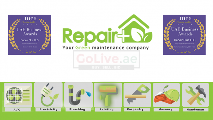 Electrical Maintenance and Repairing services in Tecom – Repair Plus 0526599696/80070247