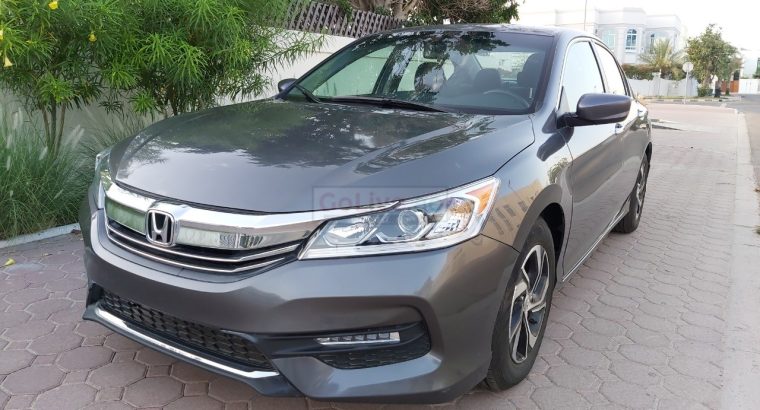 HONDA ACCORD 2017,MID OPTION,FRESH IMPORT,PERFECT CONDITION