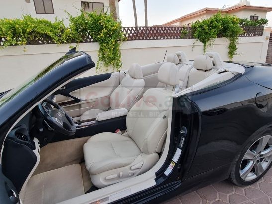 LEXUS IS250C SPORTS CONVERTIBLE 2012 FULL OPTION AMERICAN SPECS FOR SALE