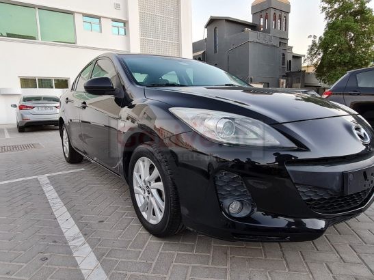 MAZDA 3 2014,NO 1 OPTION,SUNROOF,NEW BATTERY,GCC