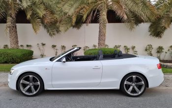 Audi S5 CONVERTIBE SUPERCHARED V6 QUATTRO 330HP DUAL CLUTCH TRANMISSION 2014, FULL SERVICE HISTORY