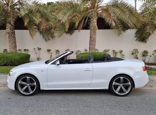 Audi S5 CONVERTIBE SUPERCHARED V6 QUATTRO 330HP DUAL CLUTCH TRANMISSION 2014, FULL SERVICE HISTORY