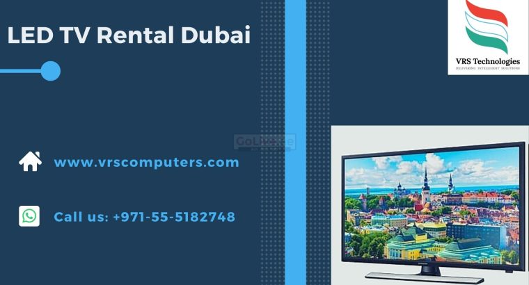 Large Plasma LED TV Rental Services in Dubai UAE