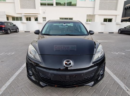 MAZDA 3 2014,NO 1 OPTION,SUNROOF,NEW BATTERY,GCC