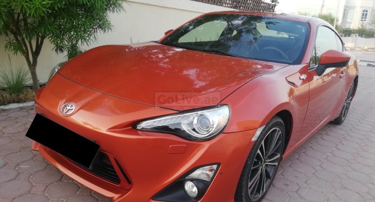 TOYOTA 86 2015 VTX TOP OPTION SPORTS LOW MILEAGE ACCIDENT FREE SINGLE OWNER AGENCY MAINTAINED