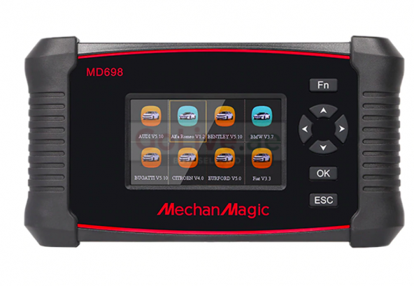 MechanMagic MD698 OBD2 Car Scanner Diagnostic Compute Tool Full System with ABS SRS Engine & more ( FREE LIFETIME ONLINE UPDATE ) AED 1950 Only