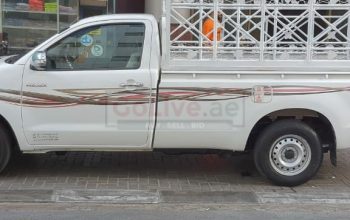 1&3 Ton pickup for rent in JVC. 0551811667