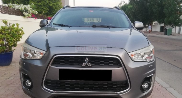 MITSUBISHI ASX 2013 4WD GCC TOP OF THE LINE PANORAMIC PERFECT CONDITION