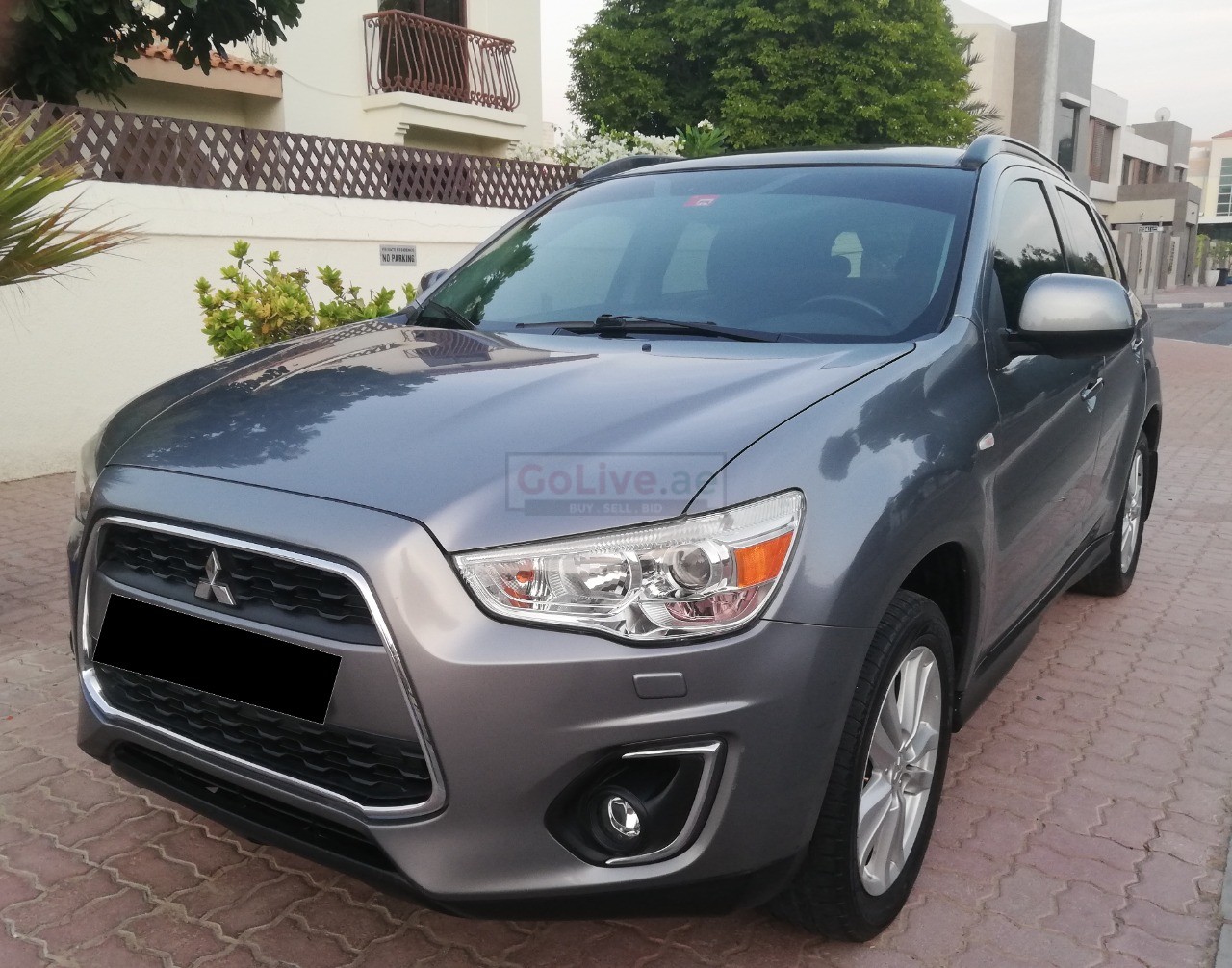 MITSUBISHI ASX 2013 4WD GCC TOP OF THE LINE PANORAMIC PERFECT CONDITION